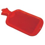 2-Qt Classic Red Rubber Hot Water Bottle