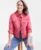 Women’s Classic Denim Jacket for Macy’s (Red Granite)