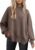LILLUSORY Women’s Oversized Batwing Sweaters, 2024