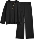 LILLUSORY Women’s Oversized Cozy Knit 2-Piece Lounge Set