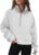 AUTOMET Womens Sweatshirts Half Zip Cropped Pullover Fleece Quarter Zipper Hoodies 2025