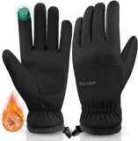 ihuan Winter Waterproof Ski Gloves For Men & Women