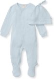 Burt’s Bee Baby Infant Boys’ Cotton Jumpsuit with Hat [Prime]