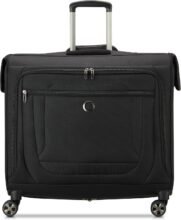 DELSEY Paris Helium DLX Garment Bag with Wheels, Black [Amazon]