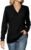 Women’s V-Neck Long Sleeve Knitted Pullover Sweater [Prime]