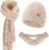 Beanie Womens Winter Hat Scarf and Gloves Set [Prime]