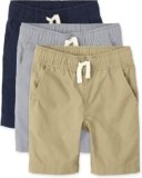3-pack Children’s Place Boys’ Pull On Jogger Shorts [Prime]