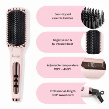 L’ange Hair Le Vite Hair Straightener Brush