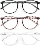 IBOANN Women’s Blue Light Glasses – 99% Blue Light Blocking, Anti-Eyestrain & UV Protection