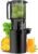 5.4″ Cold Press Juicer, 400W Slow Masticating Extractor, Black