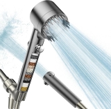 Filtered Handheld Shower – High Pressure, Spray Modes & Pet Wash