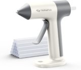 Tilswall Hot Glue Gun – 4V Cordless, 30s Preheat, 20 Glue Sticks