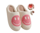 BERANMEY Cute Smile Face Slippers for Women