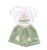 YOUNGER TREE Baby Girl Summer Short Set