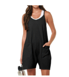 Fantaslook Women’s Casual Summer Sleeveless Jumpsuit with Pockets