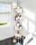 ALLZONE 4-Tier Adjustable Corner Shower Caddy with Tension Pole