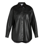 Sofia Jeans Women’s & Plus Sofia Oversized Faux with Long Sleeves